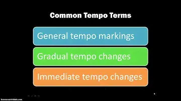 100 Tempo Terms