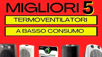 🥶5 MIGLIORI TERMOVENTILATORI A BASSO CONSUMO ELETTRICO