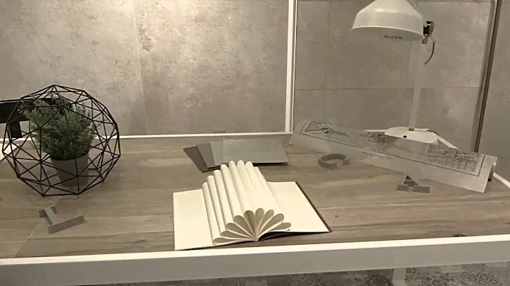 Beauty cement-like porcelain tiles - Tempo series by Grespania
