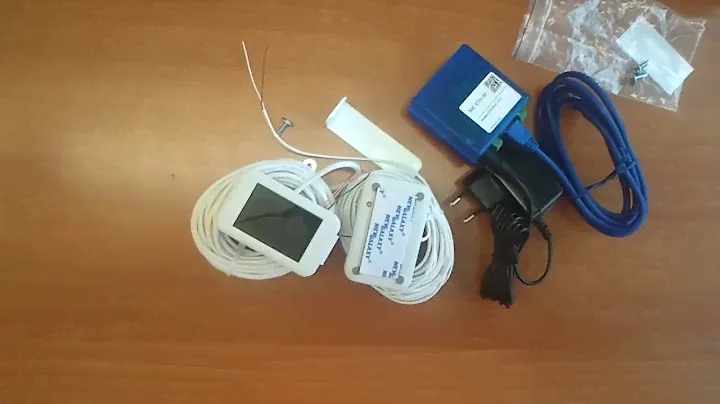 Проводной комплект счетчиков посетителей MC-ETH  с передачей данных через Ethernet