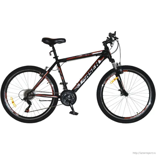 Велосипед Larsen Tempo 26" 2чёрный/красный